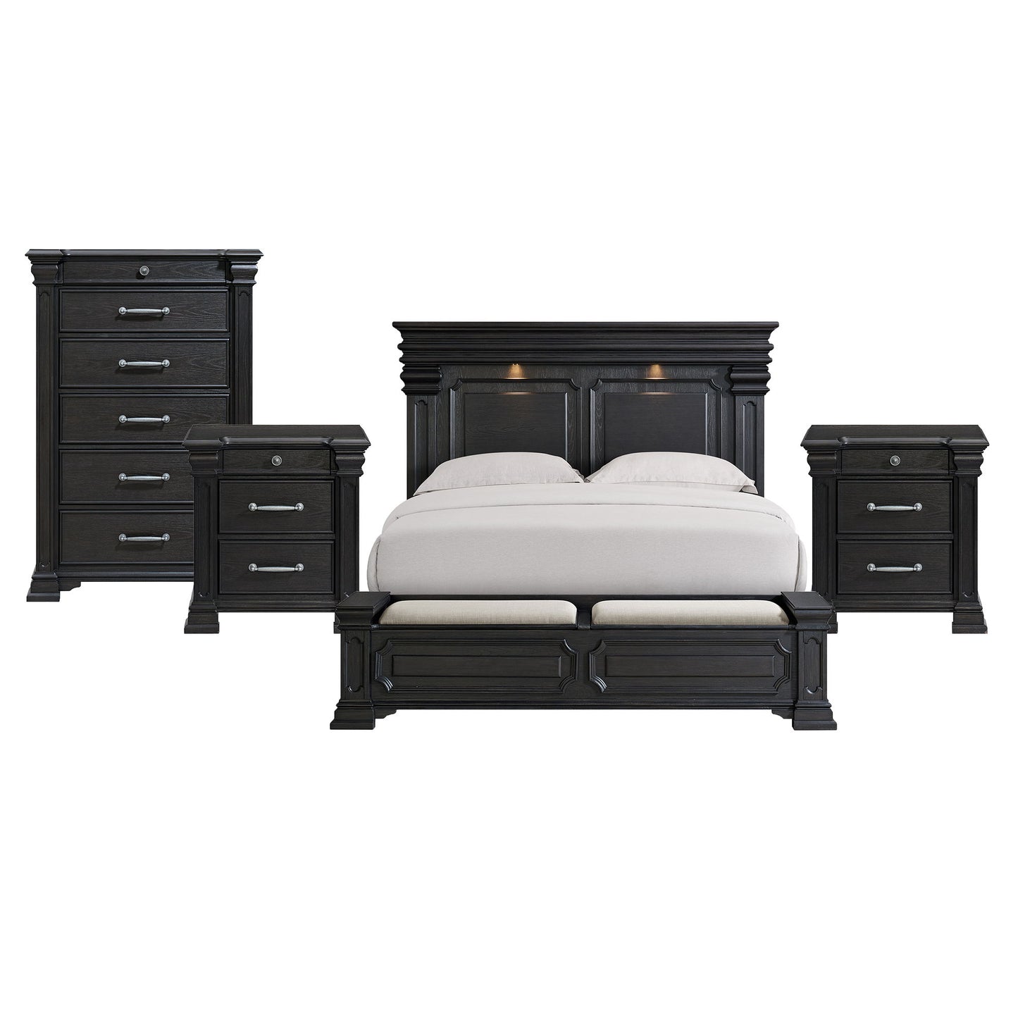 Kings Court - Storage Bedroom Set