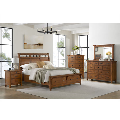 Gage - 6-Drawer Chest - Chestnut