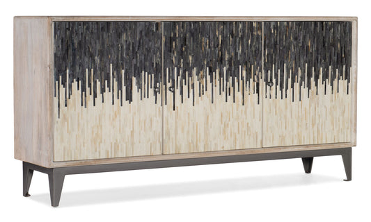 Home Accent - 3-Door Console - Beige