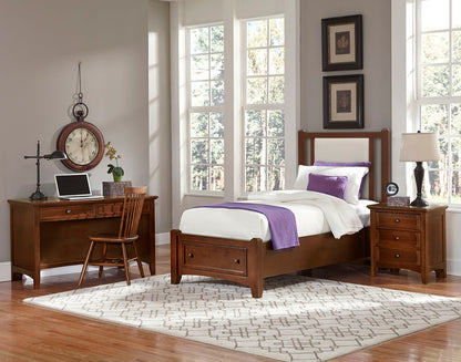 Bonanza - Linen Upholstered Bed With Storage Footboard