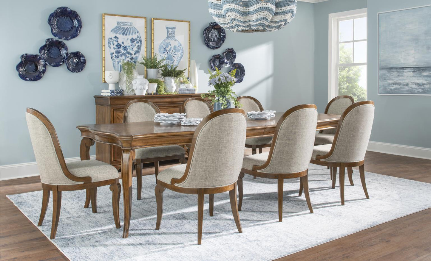 Echelon - Leg Dining Table - Heritage Walnut