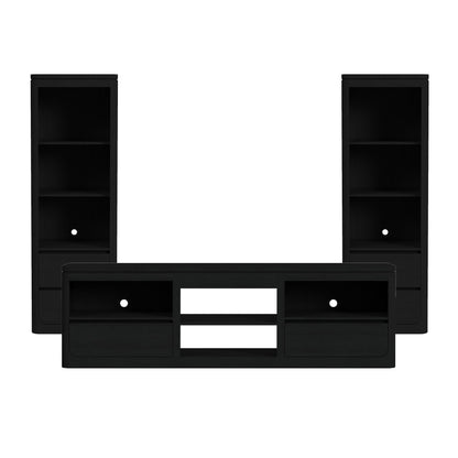 Rosalie - 3 Piece Entertainment Unit With 82" TV Console