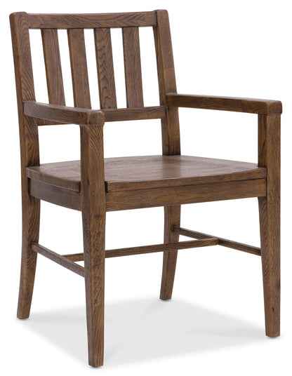 Driftwood - Splatback Arm Chair (Set of 2)