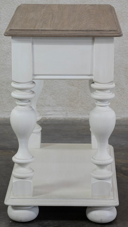 Jameson - Chairside Table - White