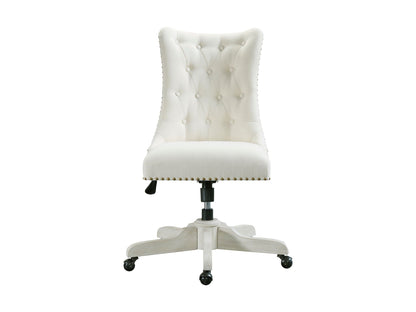 Maisie - Upholstered Desk Chair - Champagne