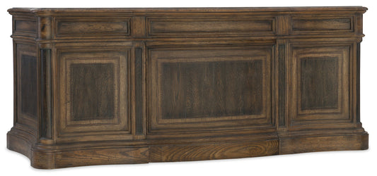 Hill Country - St. Hedwig Executive Desk - Dark Brown