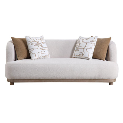 Duncan - Sofa With 4 Pillows - Beige