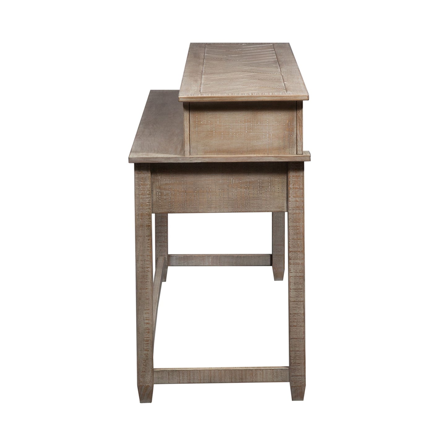 Parkland Falls - Console Bar Table - Weathered Taupe