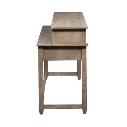 Parkland Falls - Console Bar Table - Weathered Taupe