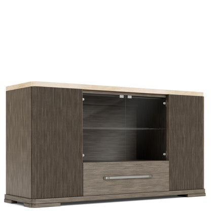 Sariel - Stone Top Server - Dark Brown