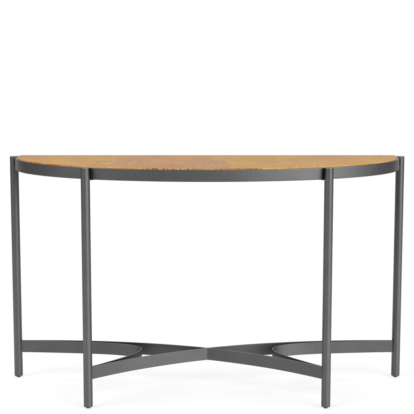 Durango - Sofa Table - Canyon Stone / Wrought Iron