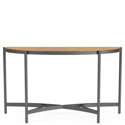 Durango - Sofa Table - Canyon Stone / Wrought Iron