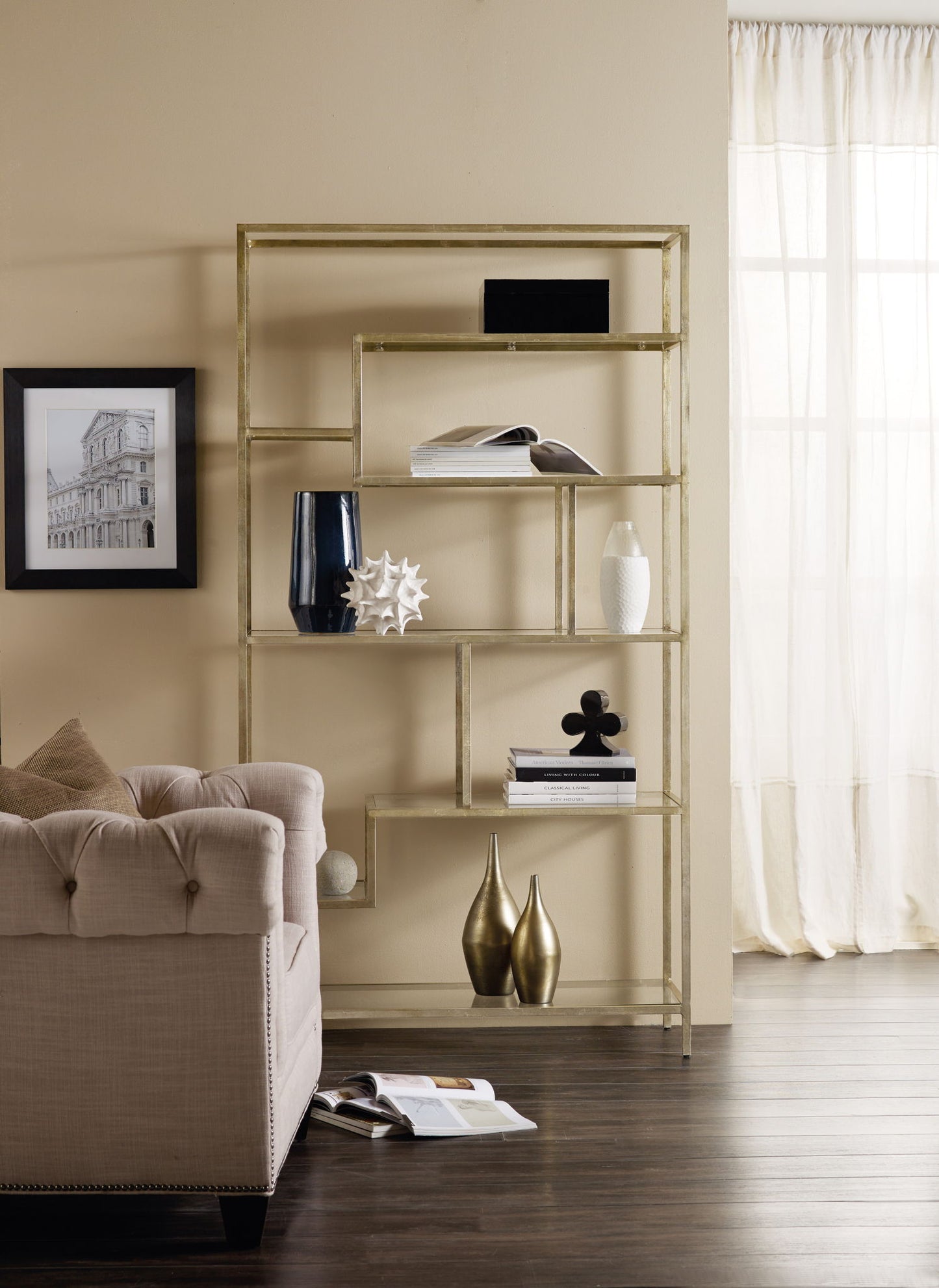 Home Accent - Etagere - Gold