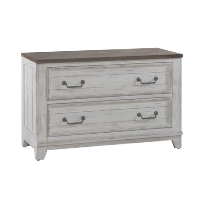 River Place - Curio Base - Riverstone White & Tobacco