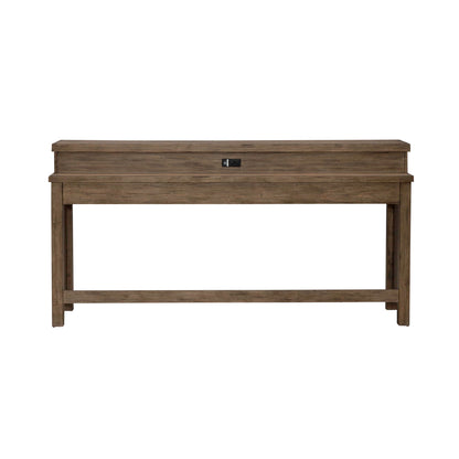 Pinebrook Ridge - Console Bar Table - Weathered Toffee
