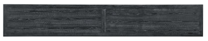 Melange - Thunber Sofa Console - Black