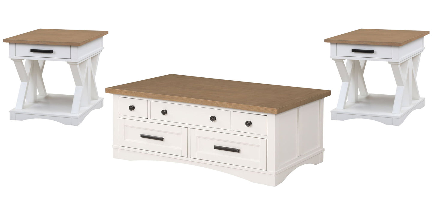 Americana Modern - Lift Top Cocktail Table Set