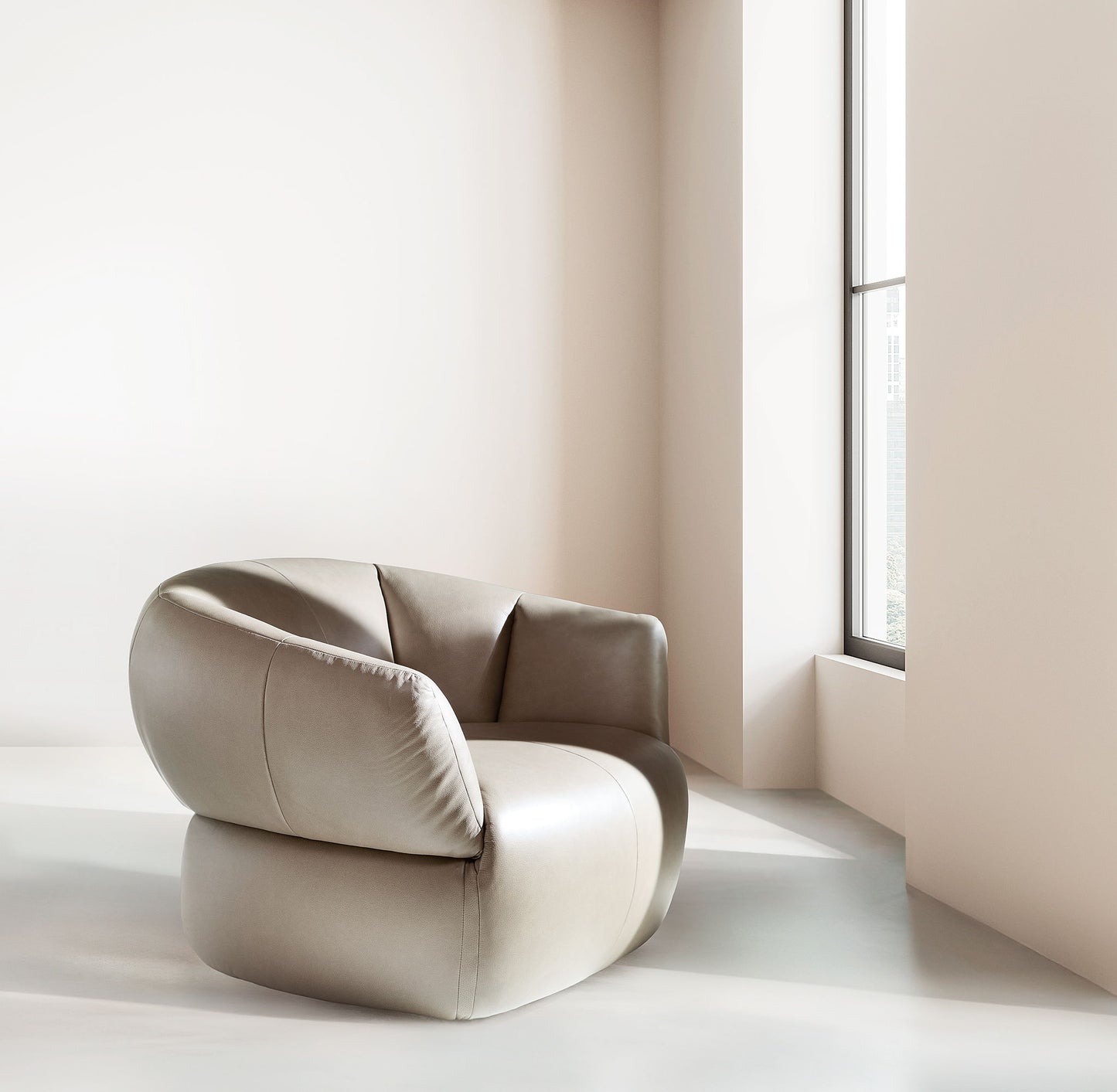 CC - Aria Swivel Chair - Dark Gray