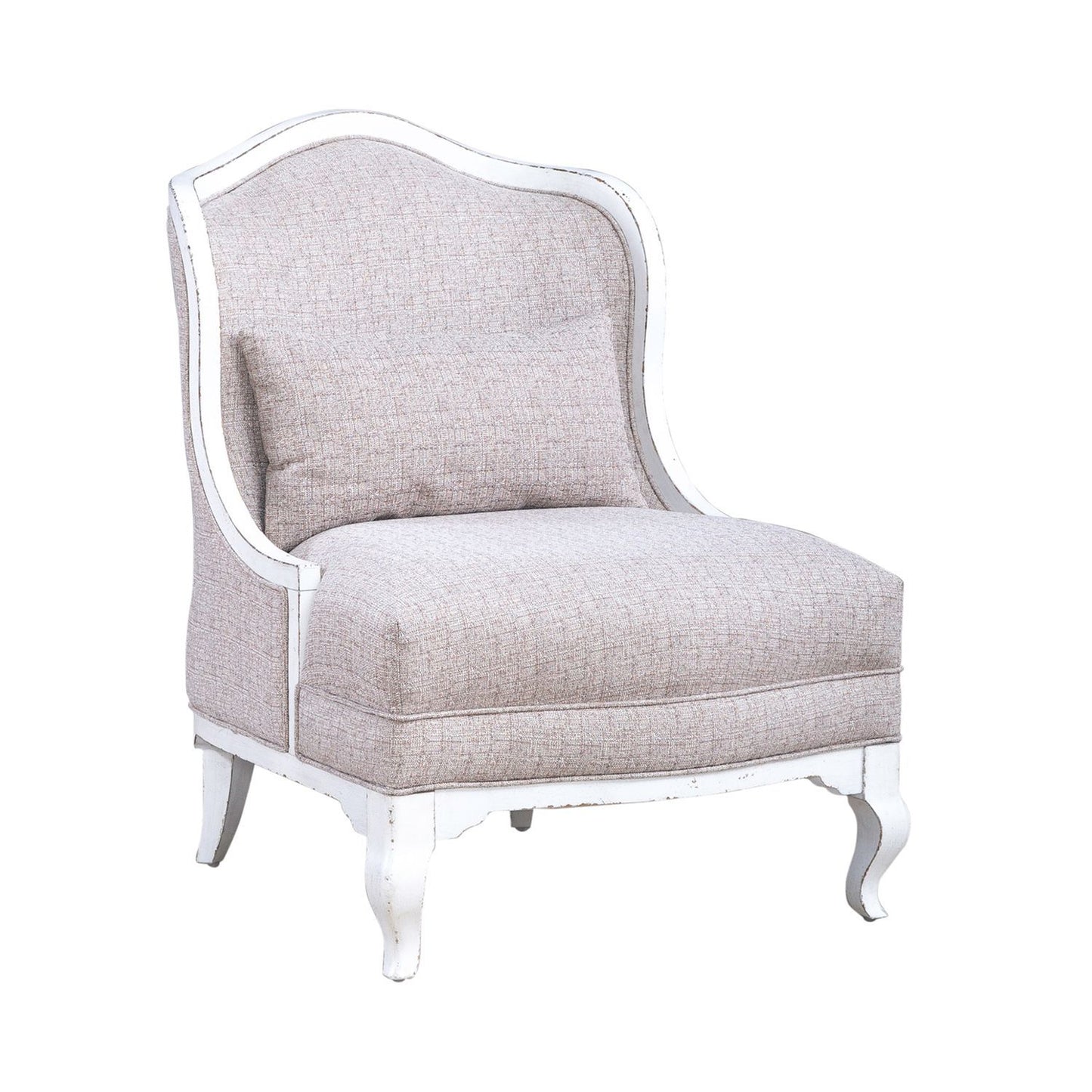 Magnolia Manor - Upholstered Accent Chair - Antique White