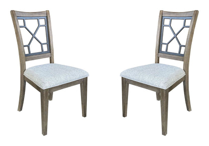 Sundance Dining - Grid Dining Chair (Set of 2) - Sandstone