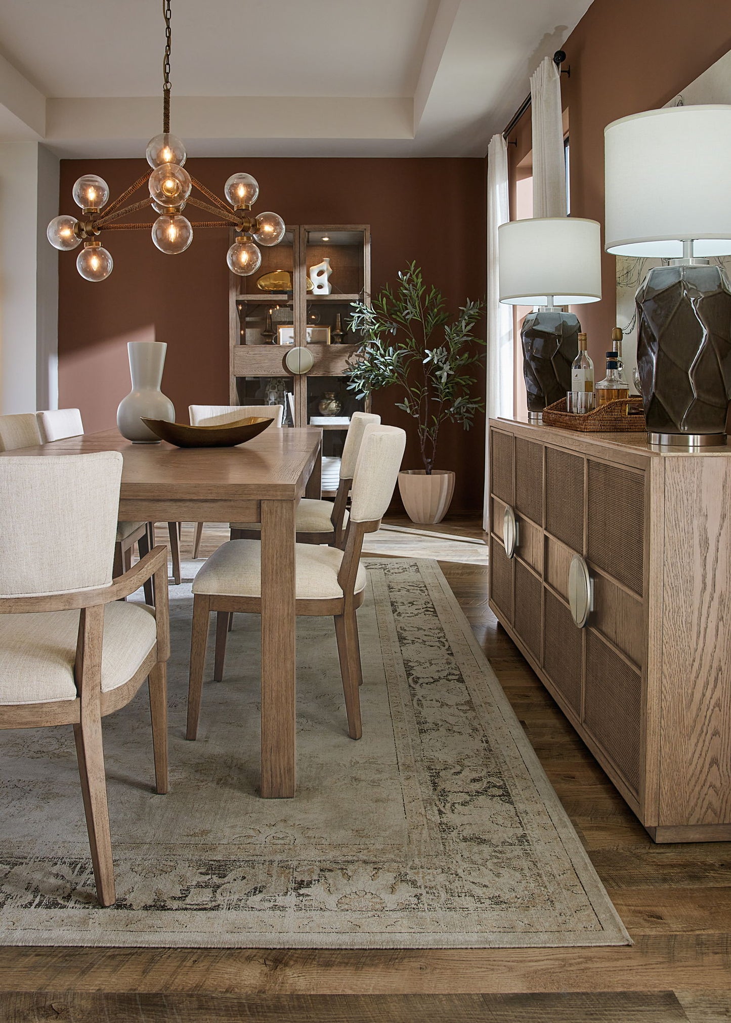 Sonnet - Upholstered Dining Chair (Set of 2) - Beige / Light Brown