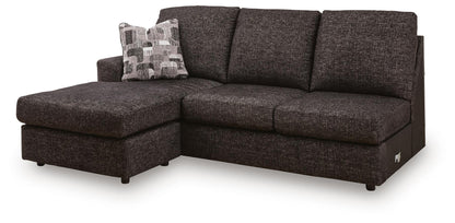 Lentiz - LAF Sofa Chaise - Onyx