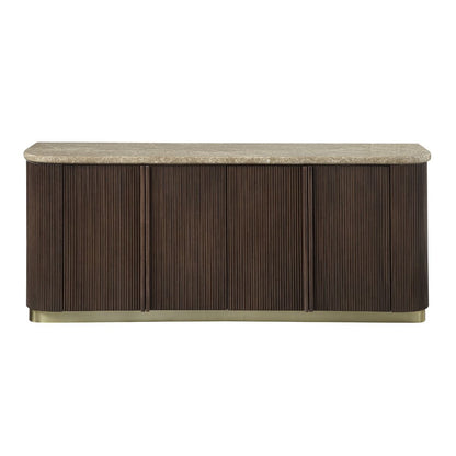 Clayten - Server - Brown Oak