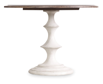 Melange - Brynlee 42" Table - White