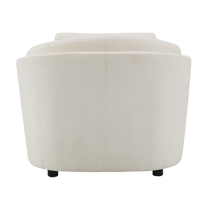Mariko - Chair With Pillow - Beige Linen