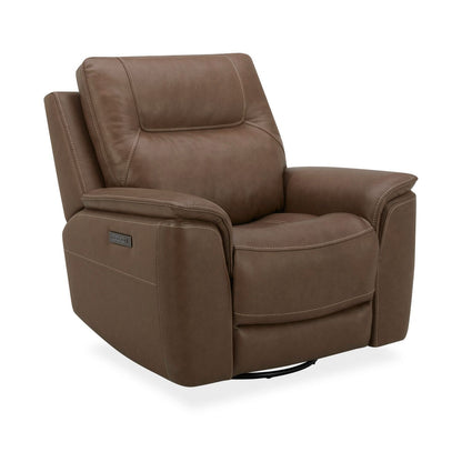 Collins - Swivel Glider Recliner P3 - York Chestnut