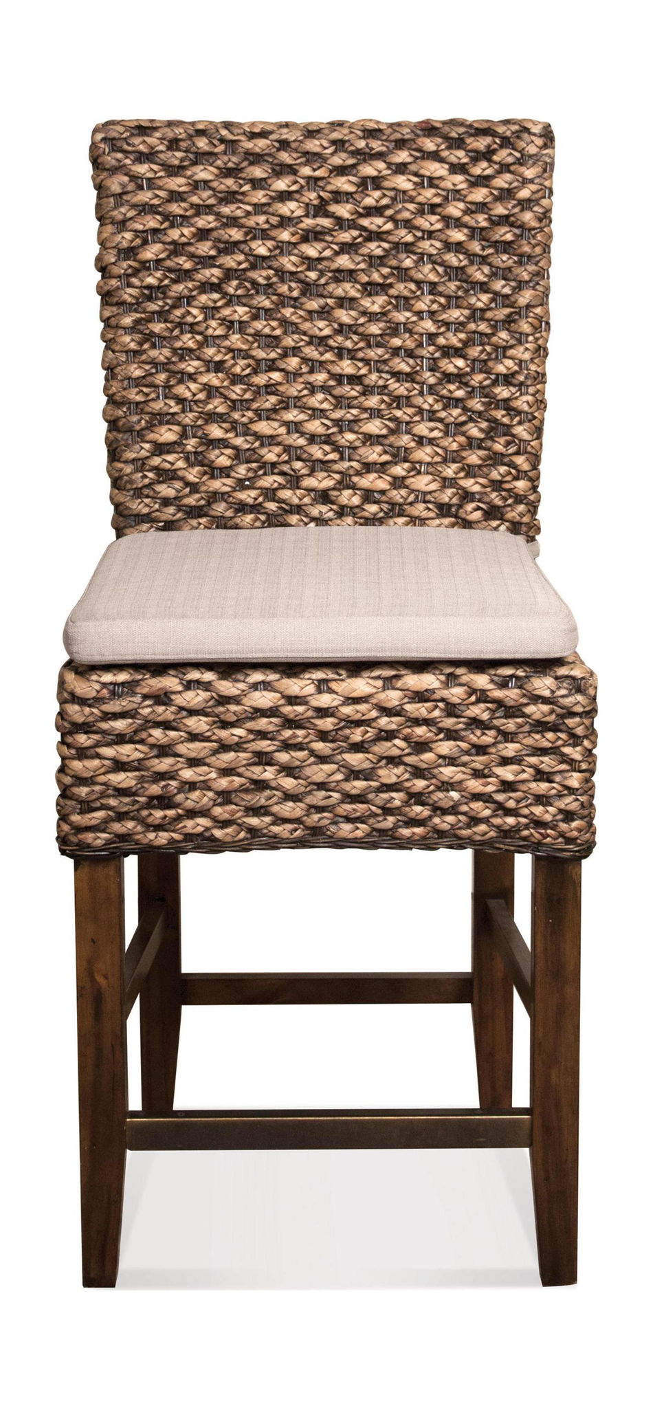Mix-N-Match Chairs - Woven Counter Upholstered Stool (Set of 2) - Hazelnut