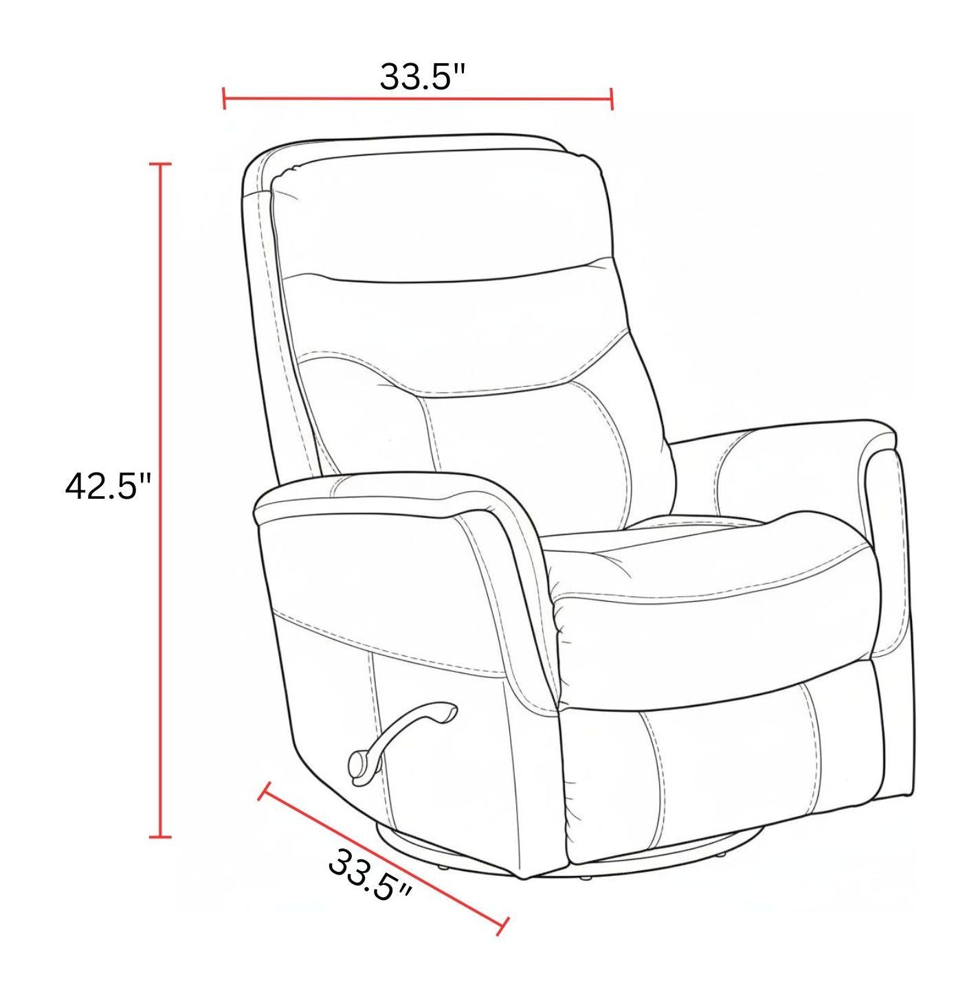 Gemini - Swivel Glider Recliner (Set of 2)