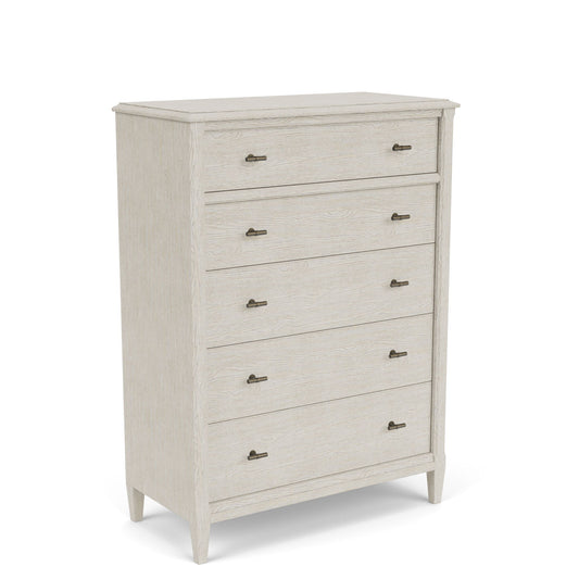 Carmella - Five Drawer Chest - Pebble Oak