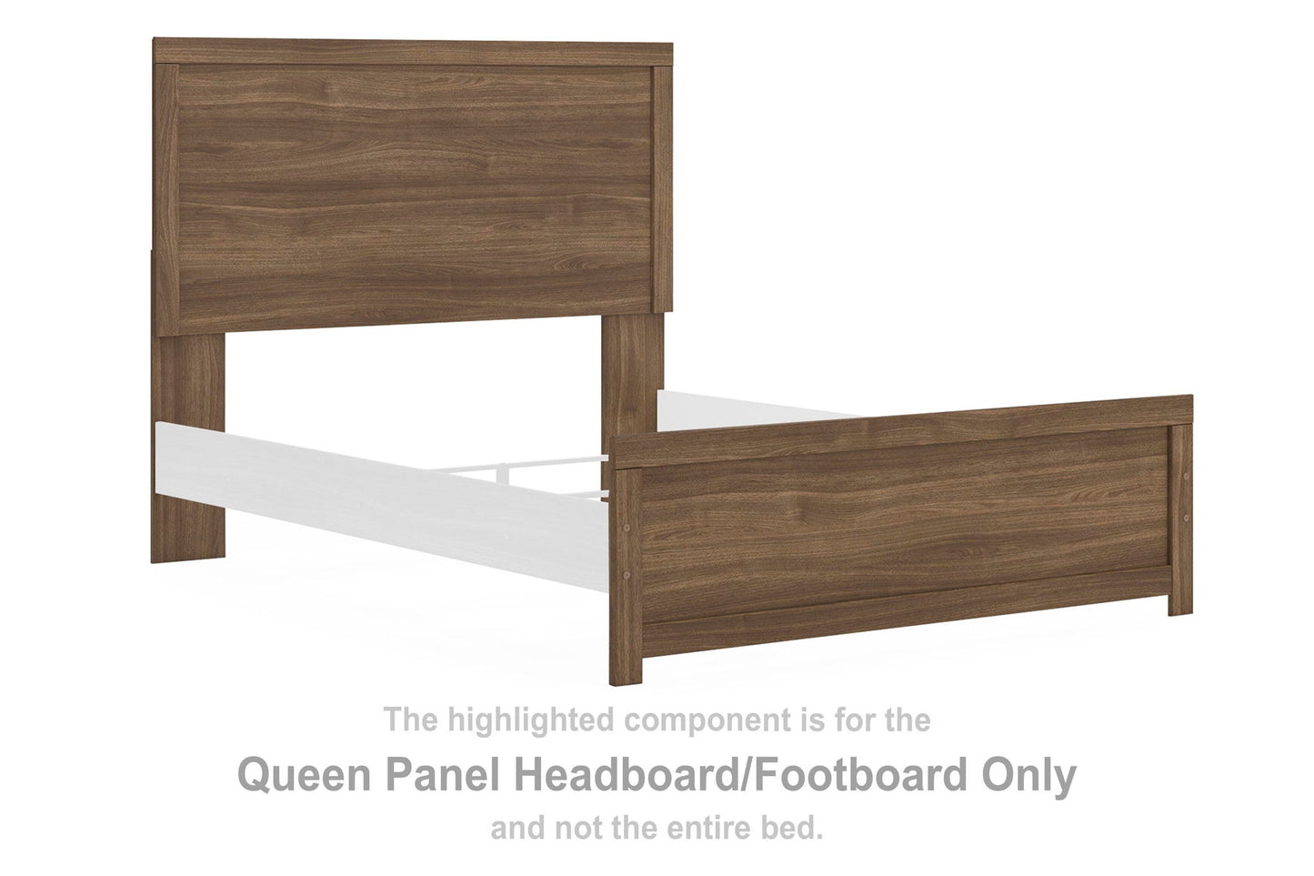 Broachmyn - Queen Panel Headboard/Footboard - Auburn
