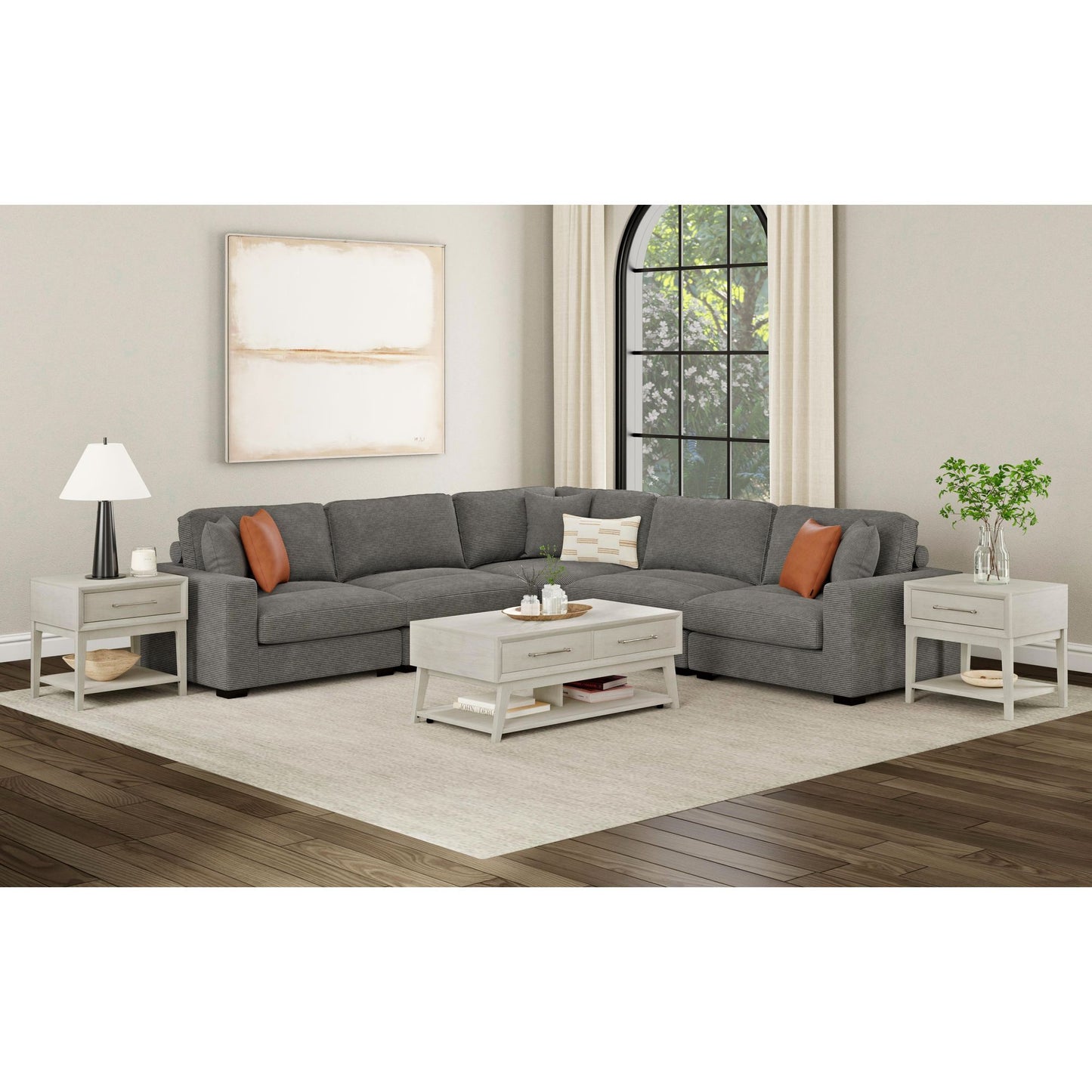 Westland - Coffee Table With Casters - Almond