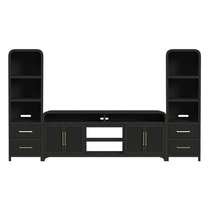 Ridgemont - 3 Piece Entertainment Unit With 82" TV Console
