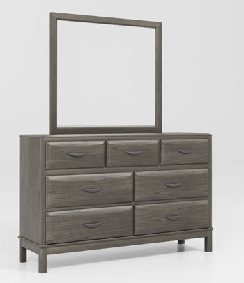 Mazing - Bedroom Mirror - Gray
