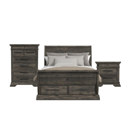 Park Ridge - Sleigh Storage Bedroom Set