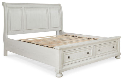 Robbinsdale - Queen Storage Footboard - Antique White