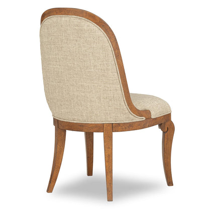 Echelon - Fabric Upholstered Side Chair (Set of 2) - Heritage Walnut