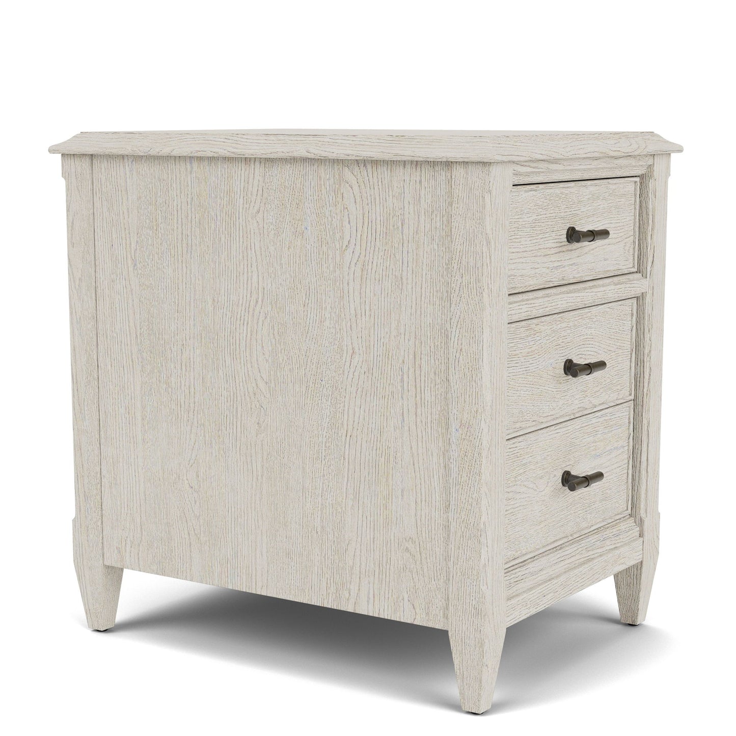 Carmella - Chairside Table - Pebble Oak