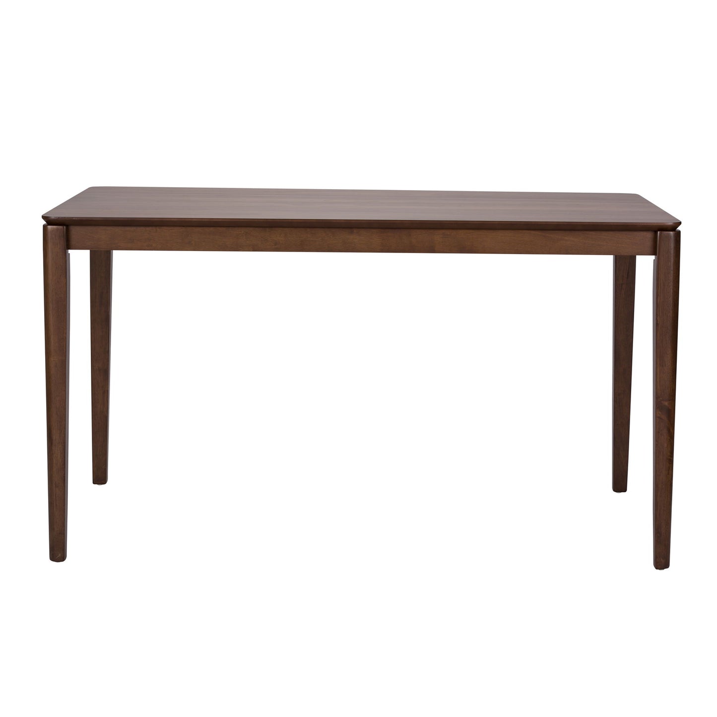 Space Savers - Rectangular Leg Table - Walnut / Brown