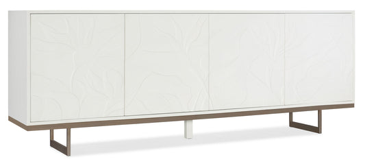 Melange - Passerine 4-Door Credenza - White