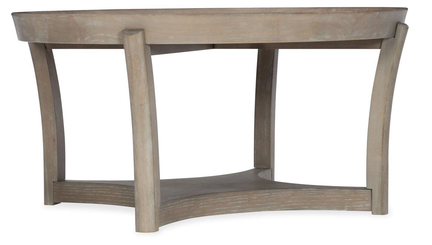 Affinity - Round Cocktail Table - Gray
