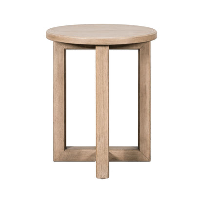 Proximity Place - Chairside Table - Barley Buff