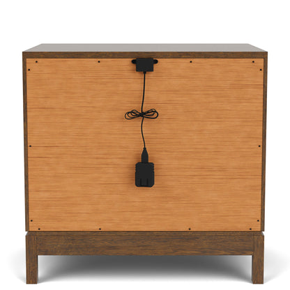 Calhoun - 2-Drawer Nightstand - Whiskey Oak