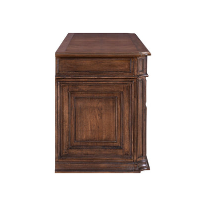 Provence Park - Jr Executive Credenza - Chateau Brown