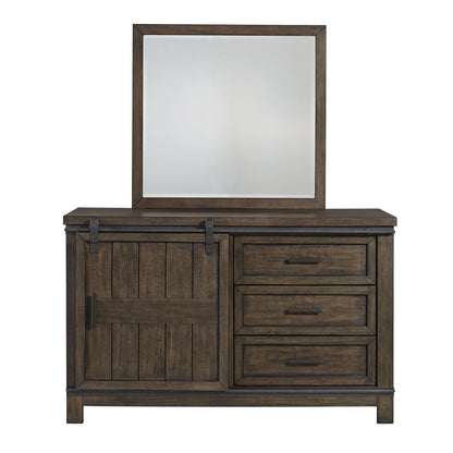 Thornwood Hills - Mirror - Rock Beaten Brown
