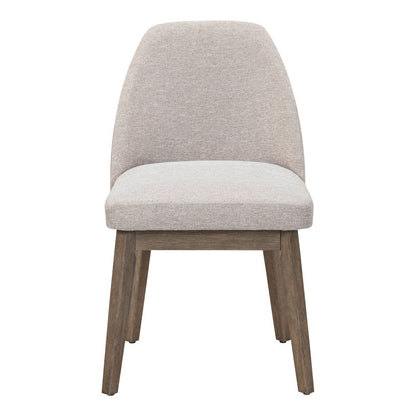 Edison - Upholstered Side Chair - Brownstone
