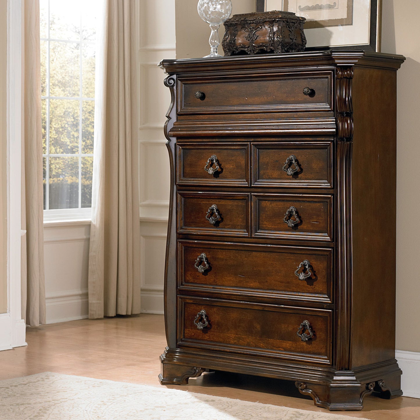 Arbor Place - 6 Drawer Chest - Brownstone
